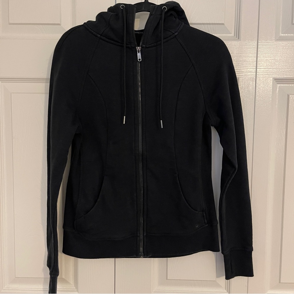 CRZ YOGA Women's Slim Fit Full Zip Hooded Jacket - S